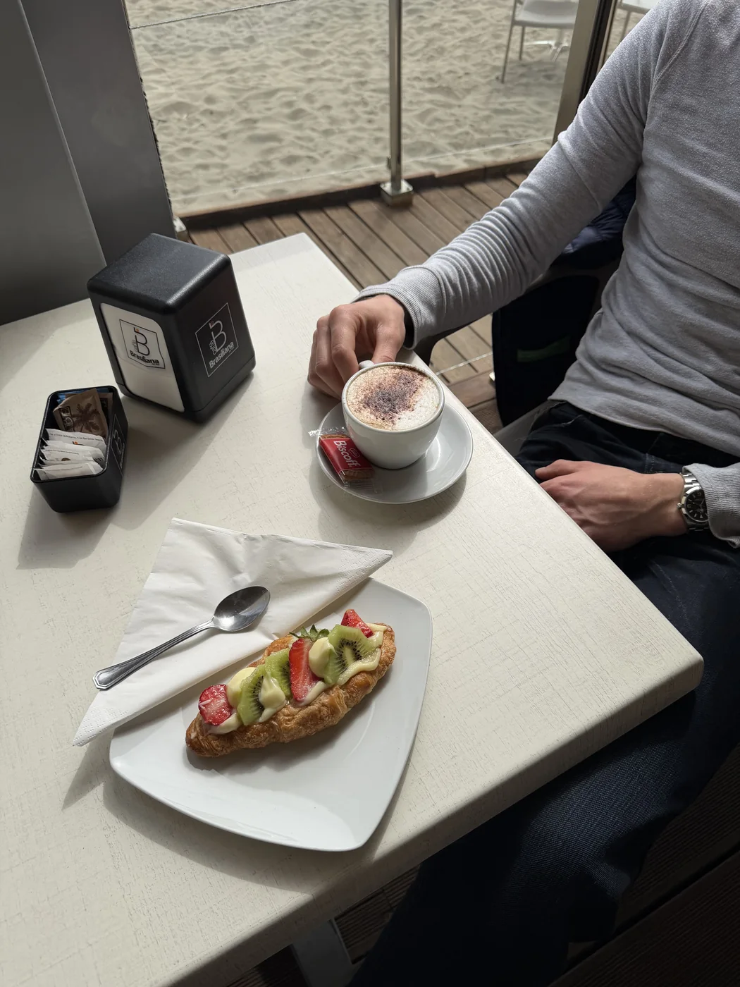Cappuccino colazione rolex