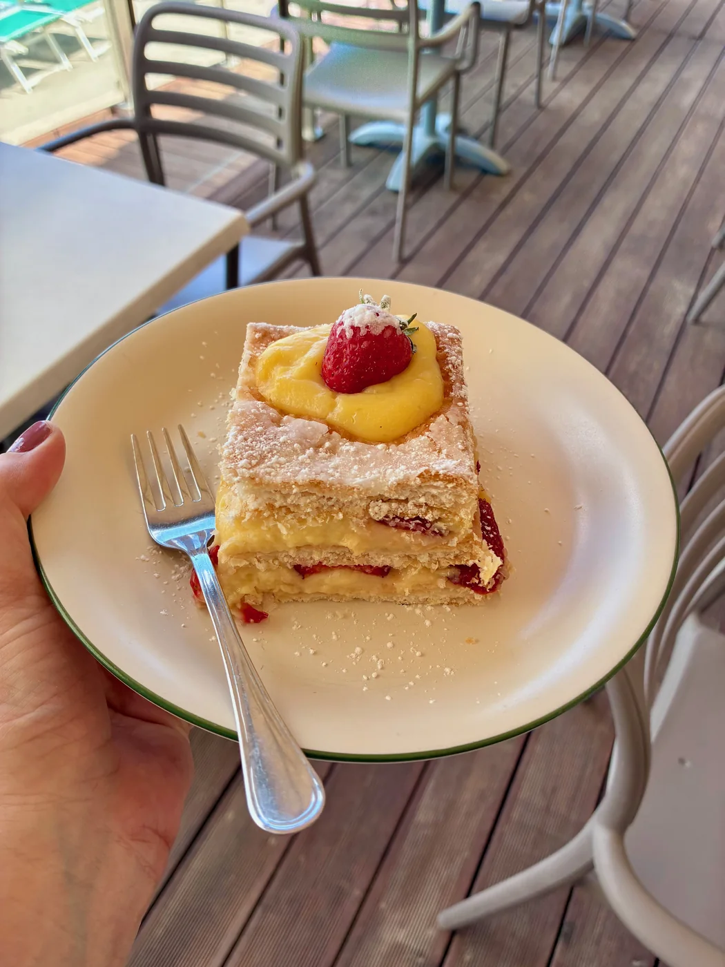 Dessert plate